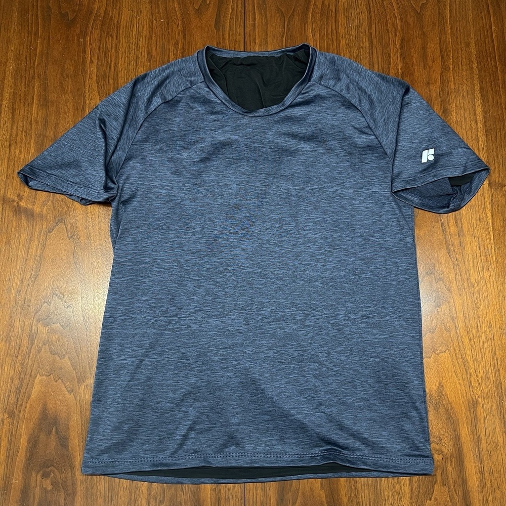 Forme Smart Tee (M) Posture Correcting Short Sleeve Shirt Men's Unisex Blue